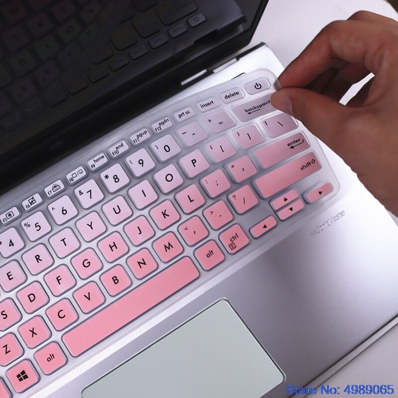 Pour ASUS VivoBook 14 R424DA R424FL R424FA X409UB X412FL x412fa R424 DA FL FA 14 ''Silicone housse de clavier d'ordinateur portable protecteur de peau