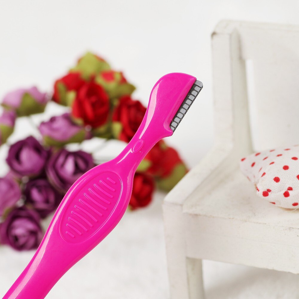 5pcs Face Care Brow Trimmer Women's Eyebrow Shaving Razor Blades