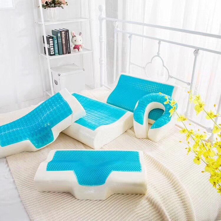 Orthopedic Memory Foam Gel Pillow Butterfly Shape Anti-snore Sleep Pillow Comfortable Health Care Neck Pillow Home Bedding