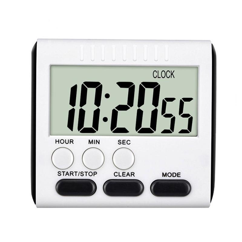 Mini temporizador Digital de cocina, cronómetro de cocina para ducha, estudio, despertador, cocina electrónica magnética, temporizador de tiempo de cuenta atrás