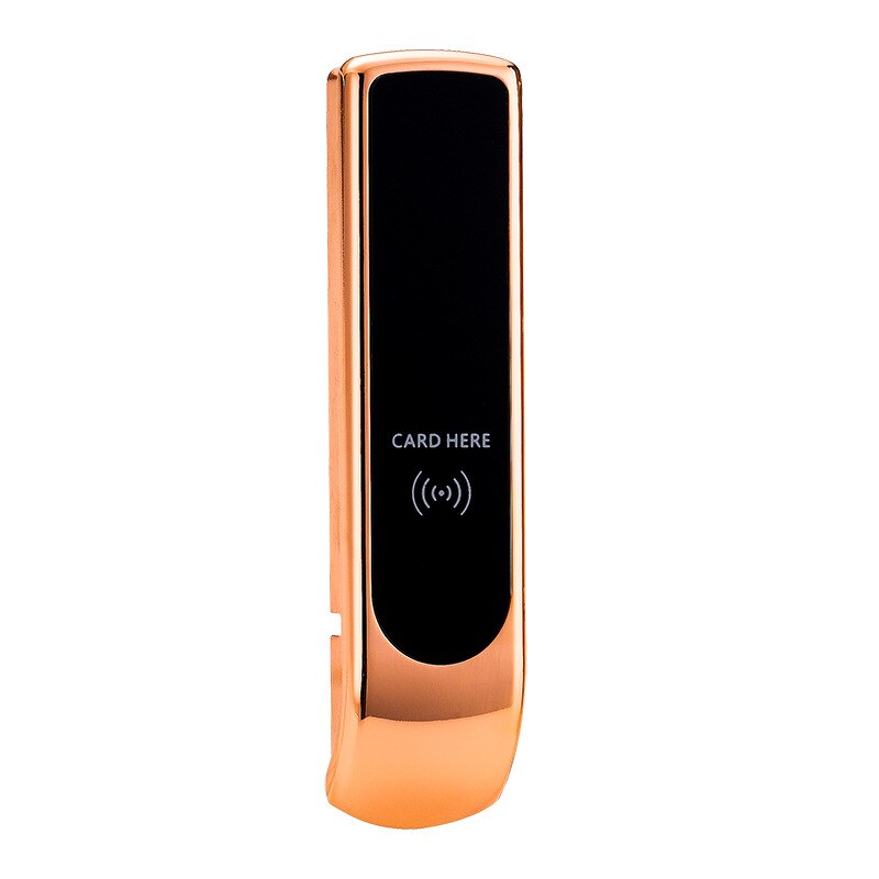 Intelligent Smart lock IC Card Sauna Cabinet Lock Electronic Lock Bathroom Locker Employee Cabinet Lock: Rose Gold