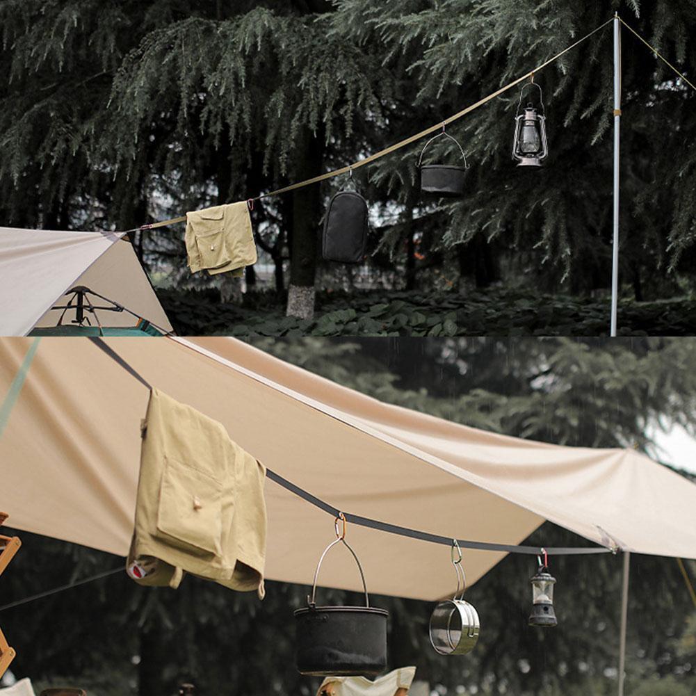 3.15m lange nylon-verlängerungsschnur, multifunktional, für campingzelte, pavillons und campingzwecke ,  p0 l 2