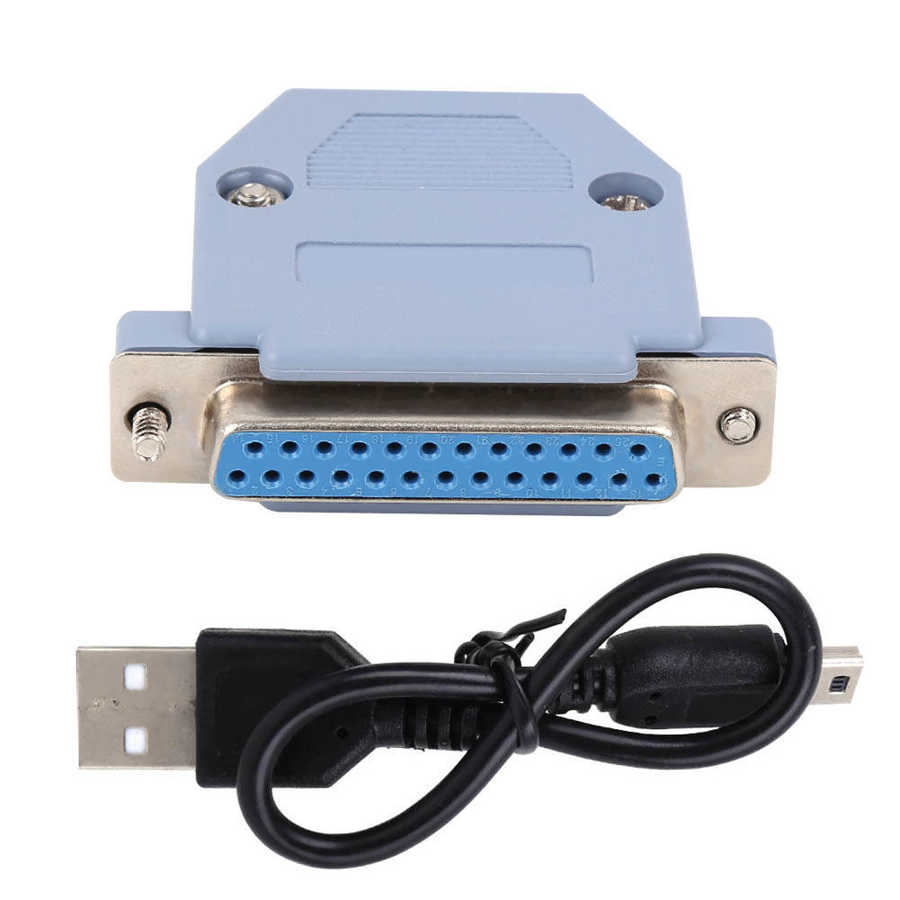 Plastic USB To Parallel Converter Cable CNC USB Controller For UC100 High Speed Adapter Combined with MACH3