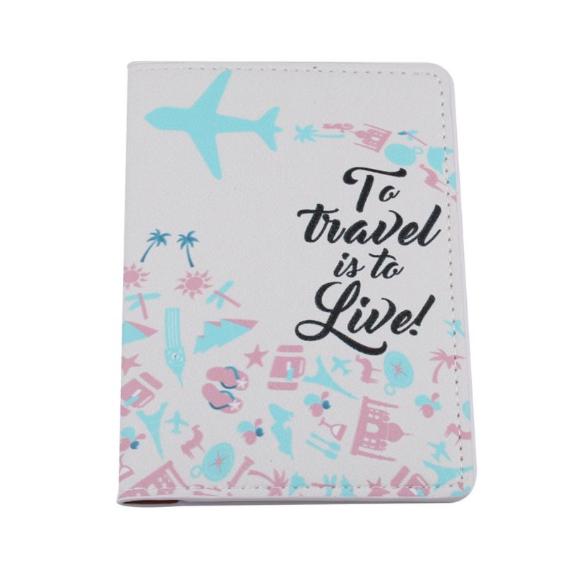 Multifunktionale Reisepass Ich würde Karte Abdeckung Halfter fallen Schutz Organizer D0LF: D