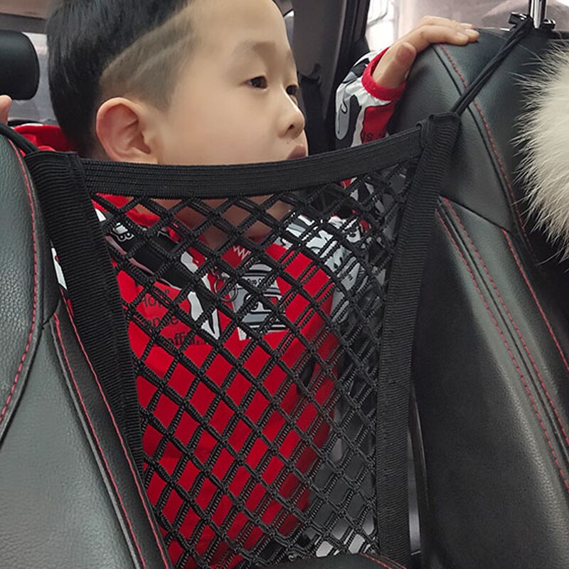 Car Organizer Net Seat Back Storage Bag for Toyota Land Cruiser Camry Highlander Crown Prado Prius