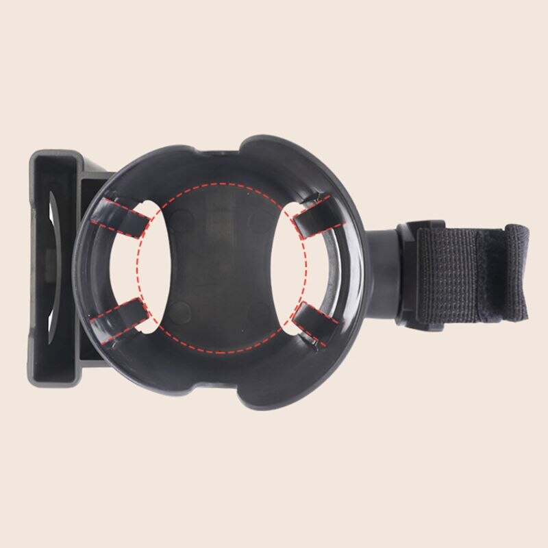 2 in 1 Stroller Cup Holder + Phone Holder Universal Cup Holder Rack for Buggy