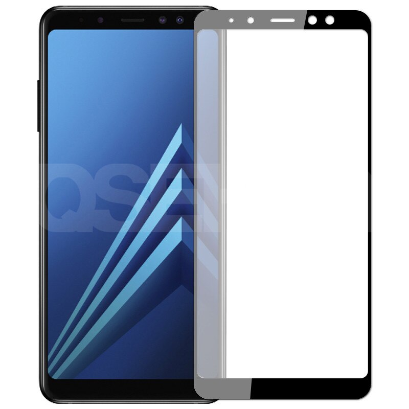 9D Protective Glass On the For Samsung Galaxy A5 A7 A9 J2 J8 A6 A8 J4 J6 Plus Tempered Glass Screen Protector Film