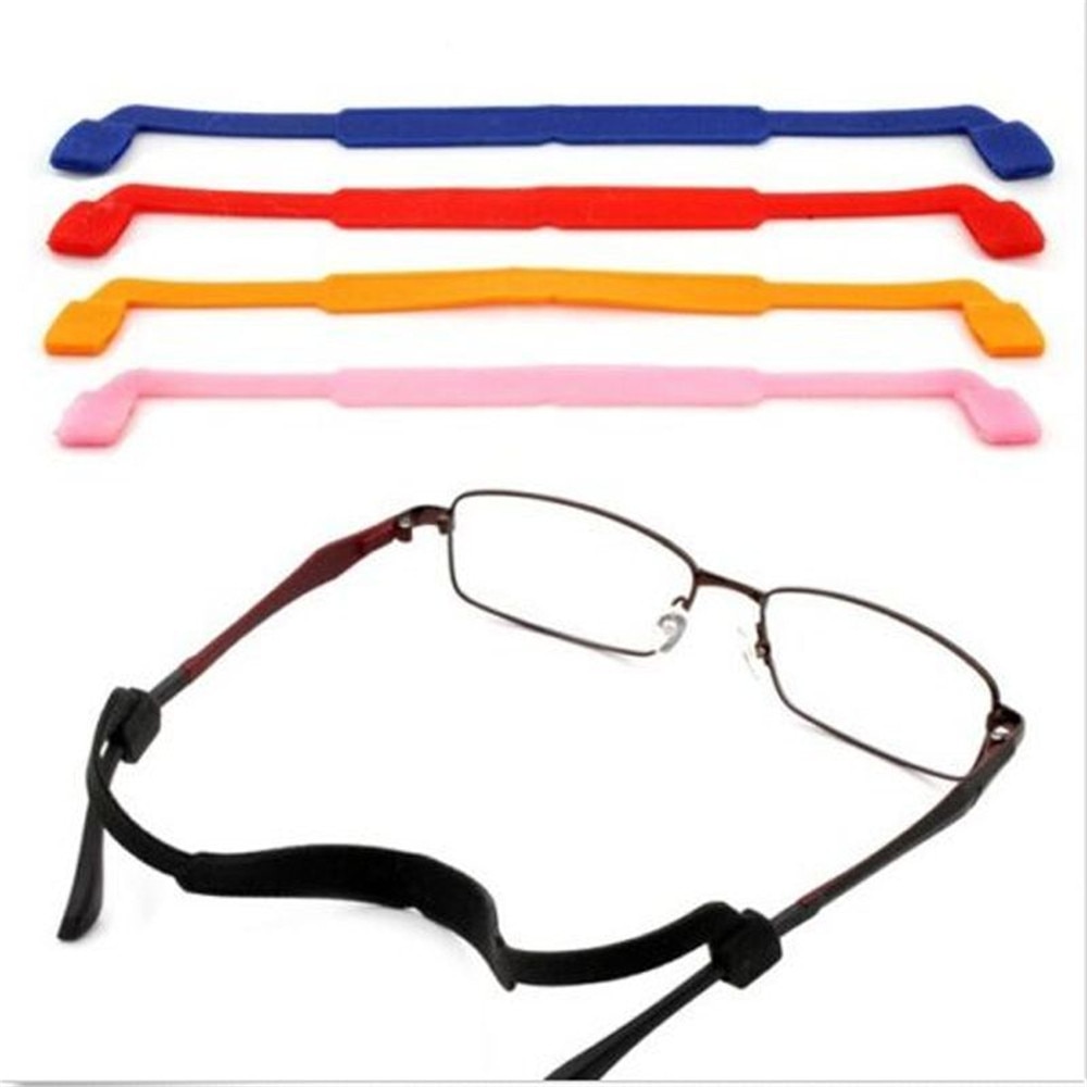 Sangle magnétique de lunettes de soleil en Silicone, de sport, cordon, support en caoutchouc élastique, fixe