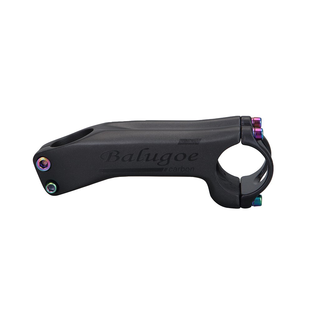 BALUGOE 28.6-31.8mm Bicycle Stem Carbon Stem Road Bicycle Stem MTB Carbon Table 6 /17 degree 70/80/90/100/110/120/130 MM: 17 degrees 110mm