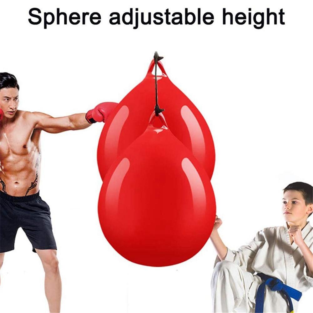 1Pcs Hanging Punching Bag Water Heavy Bag with Water Injector Hook Sling Heavy Bag Water Punching Bag for Household boxing