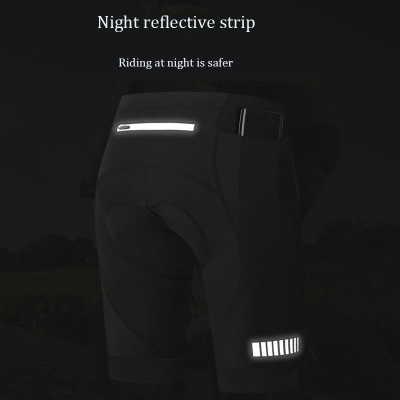 Biker Shorts 4D Padded Fietsen Fiets Shorts Ademend Reflecterende Mtb Weg Mountainbike Sport Broek Us/Eu Size