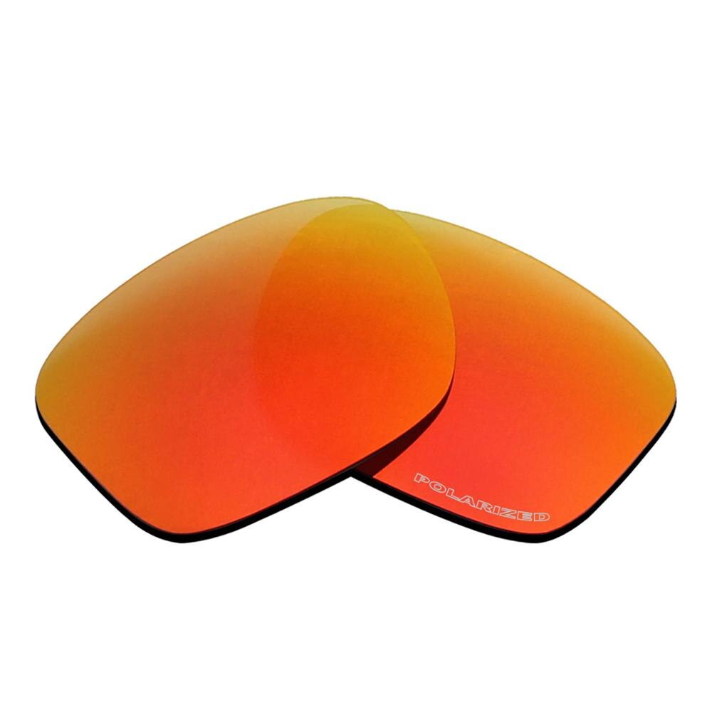 Lentes de substituição polarizadas mryok para lentes de óculos de sol oakley sliver (lente somente)-várias opções: Red-Anti Salt