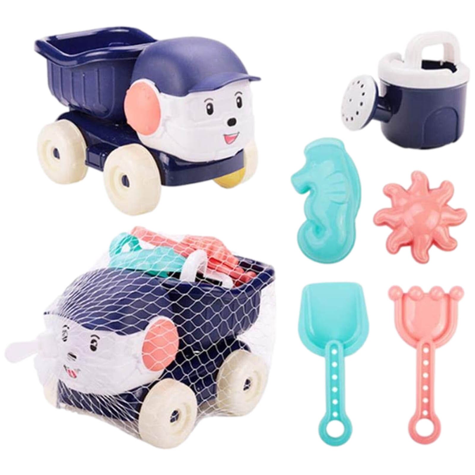 Kinderen Strand Zand Speelgoed Set Inclusief Puppy Atv, Zand Schop, Zandloper, Zand Hark, zand Speelgoed Voor Peuters Kinderen