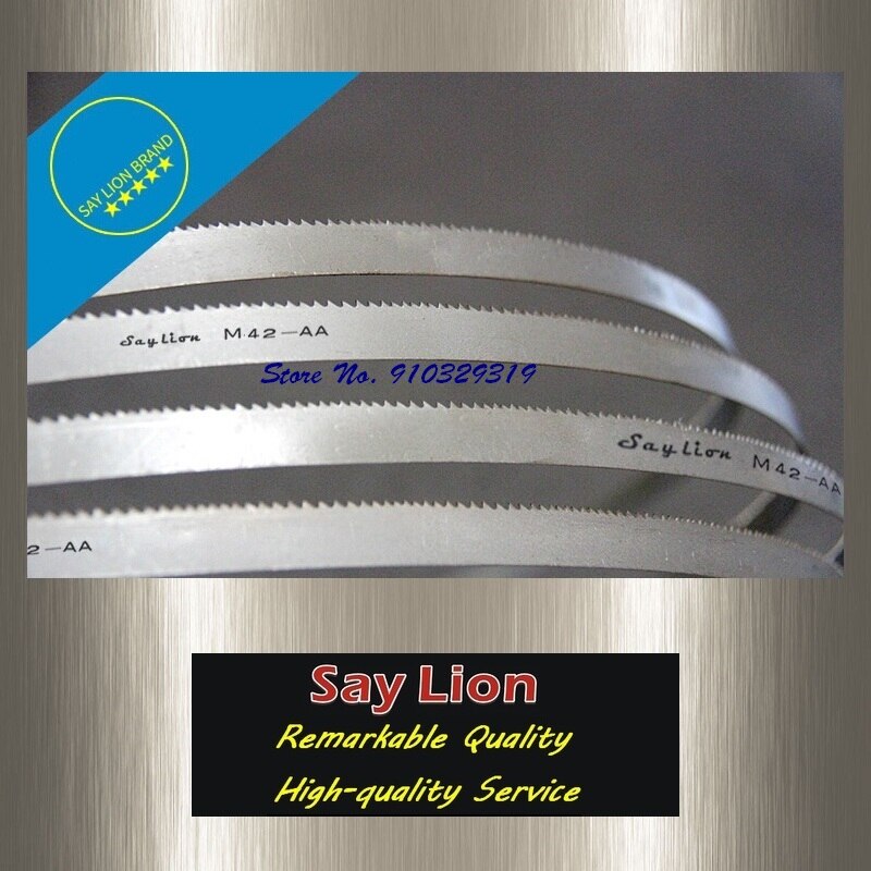 13 x 0.6 x 24t, 1470/1475/1505/1575/1620/1638/1640mm, (57-7/8 " ---64-14/25 " )x1/2 " x0.025 " metallskärning  m42 bi- metallbandsågblad