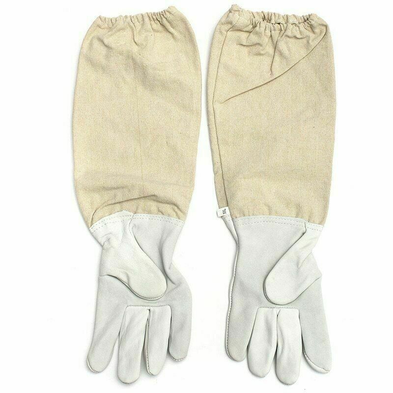 Ventilated Full Body Beekeeping Bee Keeping Suit With Leather Gloves