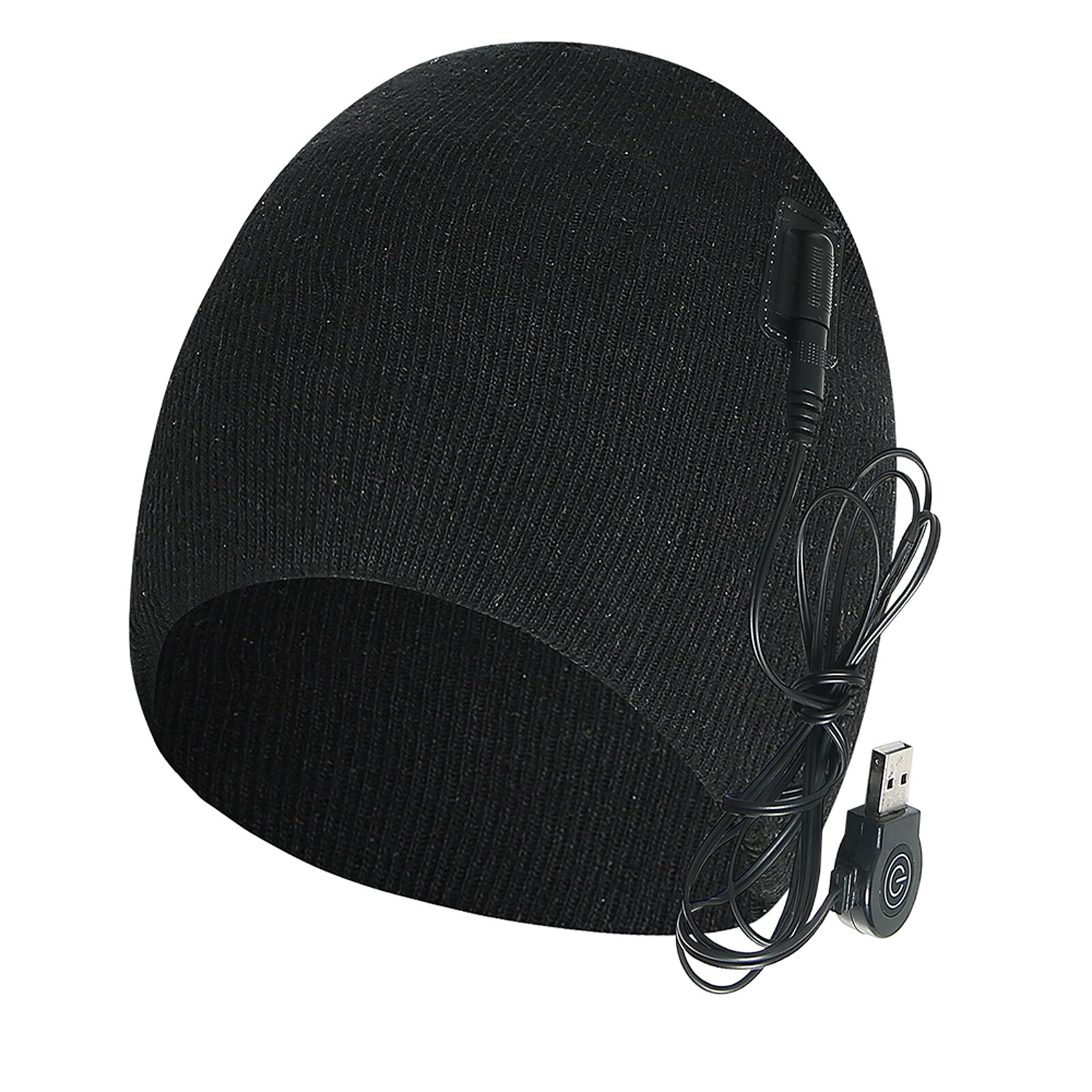 Bonnet chauffant en tricot pour l'hiver, pour Sports de plein air, Ski, USB, électrique, infrarouge lointain, cyclisme, randonnée, alpinisme