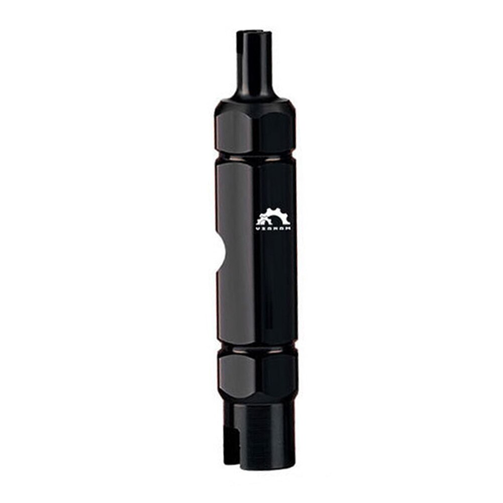 1 Pack MTB Road Bike Schrader Presta Valve Removal Wrench Multifunctional Tire Nozzle Installation Wrench Valve Core Tool: Black
