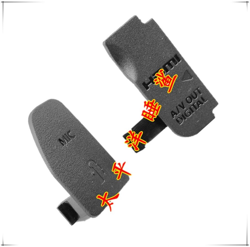 Original USB/HDMI DC IN/salida de vídeo cubierta inferior de puerta de goma para Canon EOS 70D pieza de reparación para cámara digital