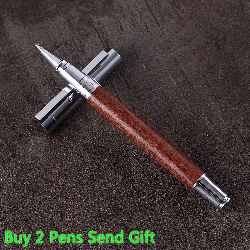 Nice Smell Rosewood Brand Ink Fountain Pen Writing Signature Pen Buy 2 Pens Send: Roller Pen