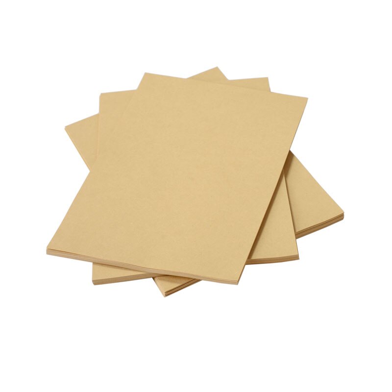Retro A3 A4 Kraft Paper Printing Copy Paper Drawing Cartography Cardboard Handmade Art Cardboard