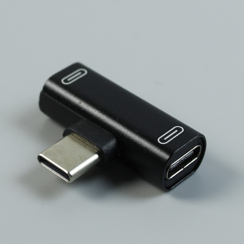 1Pc Usb C Splitter Type C Mannelijk Naar Dual Type C Vrouwelijke Koptelefoon Opladen Adapter Converter Voor Huawei Samsung Telefoon Adapter: Overigen