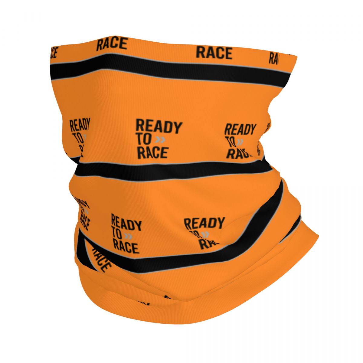 Aangepaste Ready To Race Oostenrijkse motorfiets nekbeschermer dames heren winddichte winterbandana sjaal voor fietsen: Rood