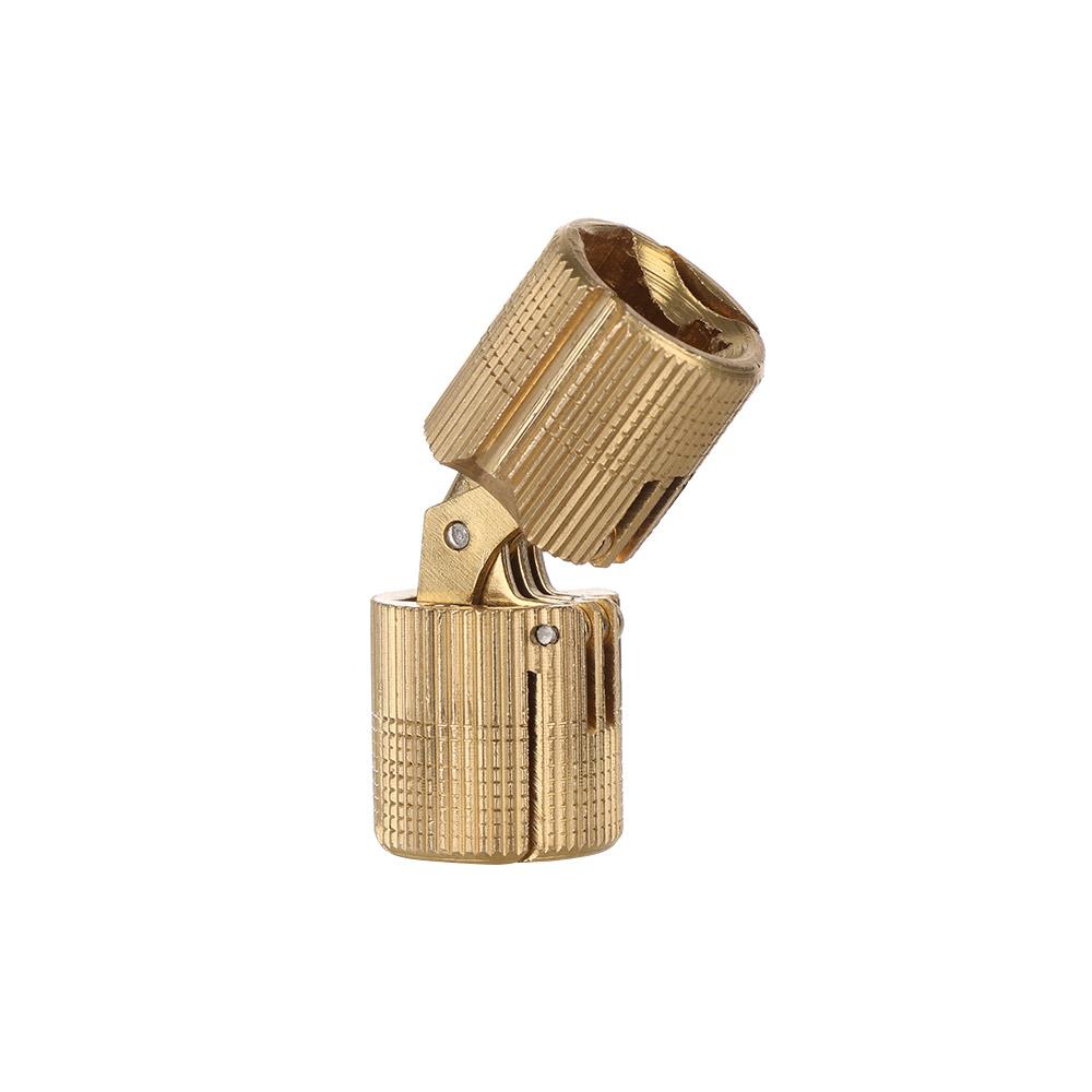 Charnières de meubles en laiton, armoire cachée cylindrique, charnières invisibles pour boîte de quincaillerie, 8-18mm, 8mm, 10mm, 12mm, 14mm, 16mm, 18mm