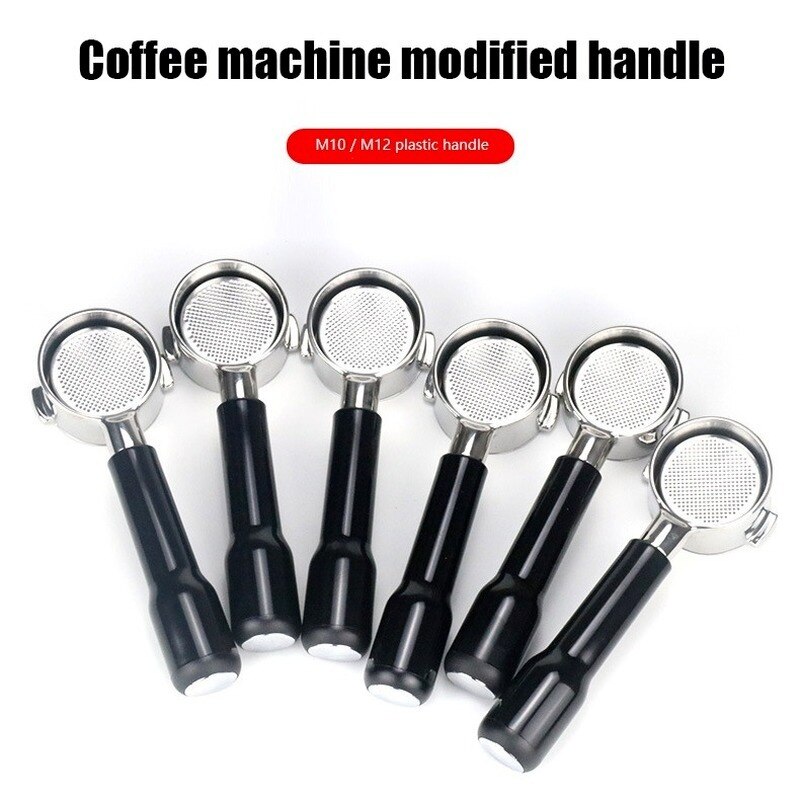 M10 / m12 kahviportasuodattimen kahva kahvikonetyökalut barista tarvikkeet kahvinkeitin modifioitu ja muovikahva