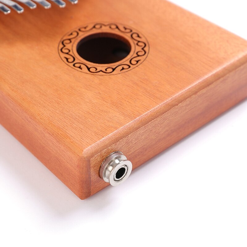 17 Keys Kalimba EQ Thumb Finger Piano Mahogany Musical Instruments Kit Child Beginners Portable Finger Piano