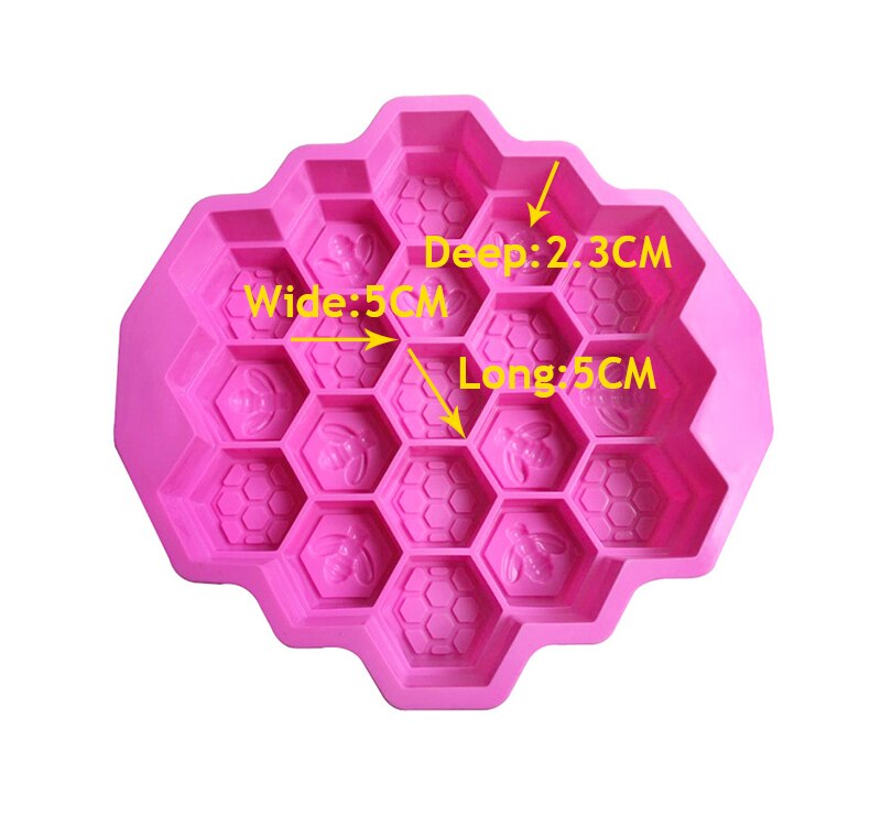 DIY Flower Silicone Soap Mold Massage Bar Soap making Tool With Single-hole Moulds