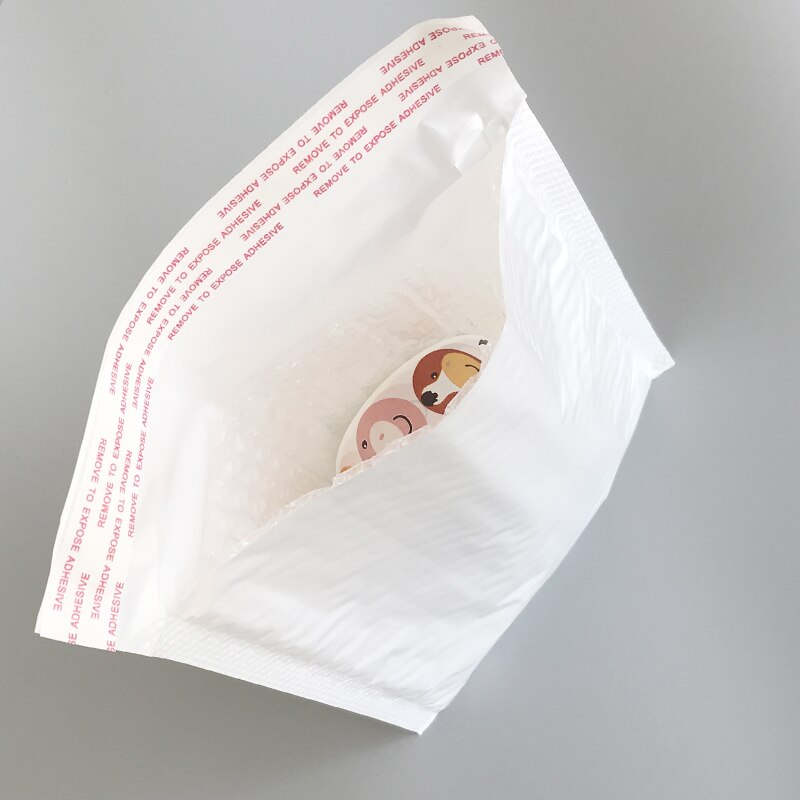 10 Stks/partij Wit Schuim Envelop Tassen Zelf Seal Mailers Gevoerde Enveloppen Met Bubble Mailing Tas Pakketten Tas