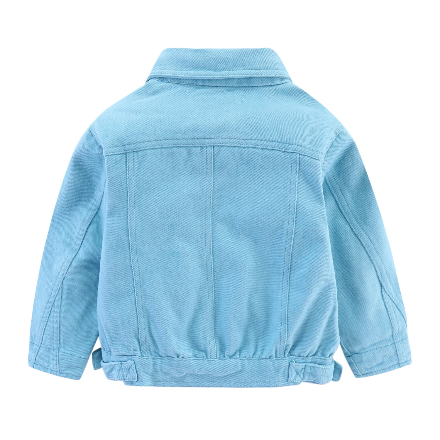 Mudkingdom Pocket Meisjes Denim Jas Lente Mode Lange Mouw Tops Kinderen Lente Jean Jas Meisje Button Down Kids Kleding