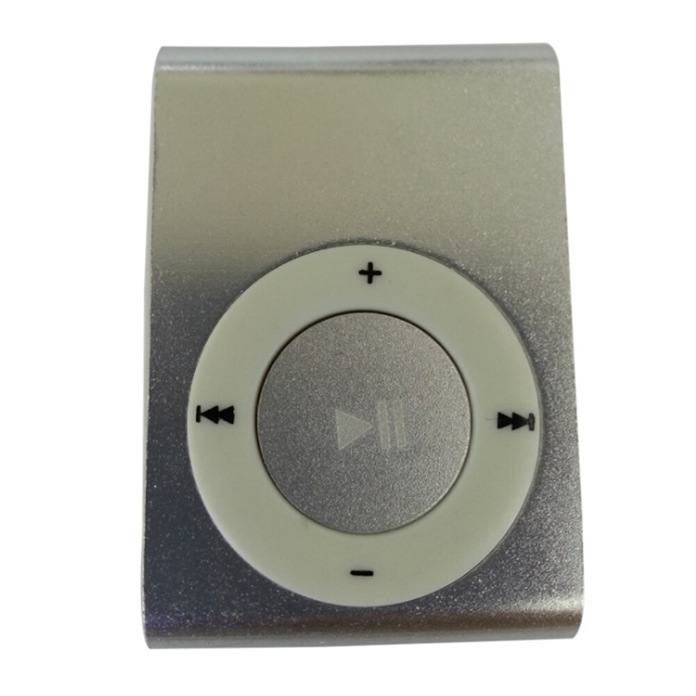 Mini Clip MP4 Player Waterproof Sport MP4Music Player Portable MP4 Player: Grey