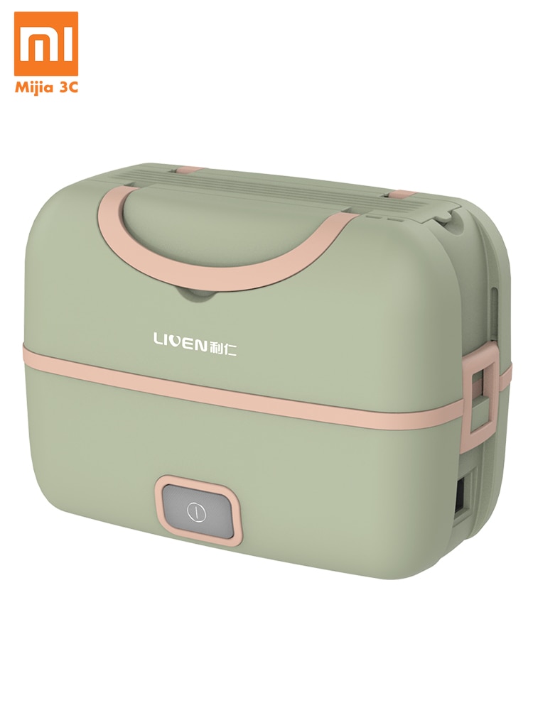 Xiaomi Liren Portable Cooking Electric Lunch Box Multifunctional Plug-in Electric Heating Cooking Large Capacity Double Layer