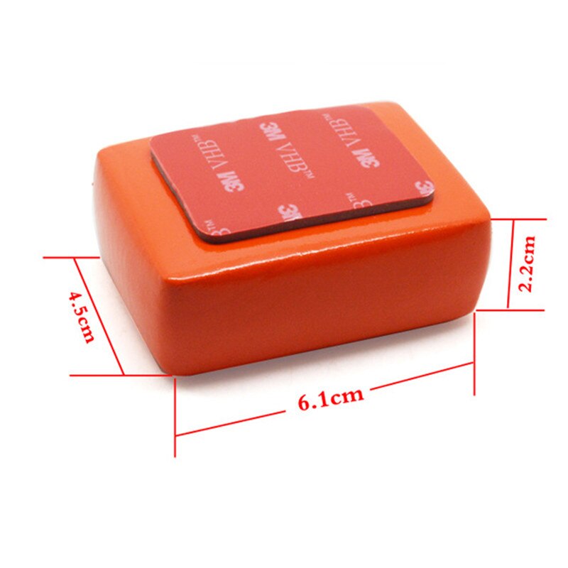 Float Floaty Box met 3 M Adhesive Anti Sink Spons met Sticker voor Gopro Hero 7/6/5 /4/3/3 +/2/1 AEE Camera SJCAM
