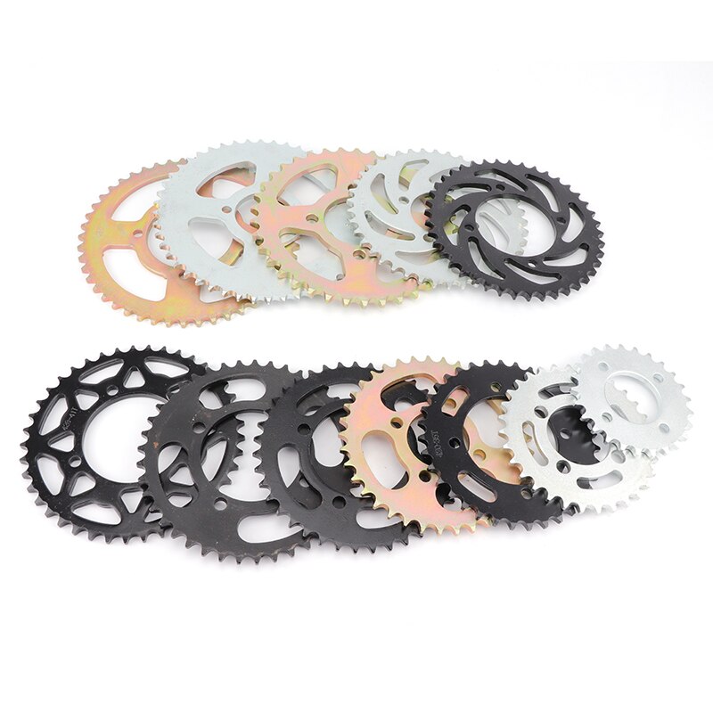 420/428 Chains 35T/37T/39T/41T/43T/45T/48T Motorcycle Chain Sprockets Rear Back Sprocket Cog For 110cc 125cc 140cc Dirt Pit Bike
