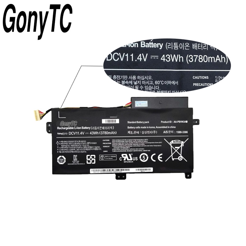 Batería Original de AA-PBVN3AB para ordenador portátil, 11,4 V, para Samsung Np470, NP51OR5E, NP510R5E, Ba43-00358a, NP370R4E, Np510, NP370R5E, NP450r5e