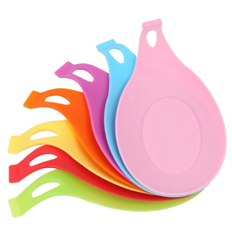 Plastic Isolatie Lepel Rest Hittebestendige Placemat Drank Glas Coaster Lade Lepel Pad Eet Mat Pannenlap Keuken Accessoires