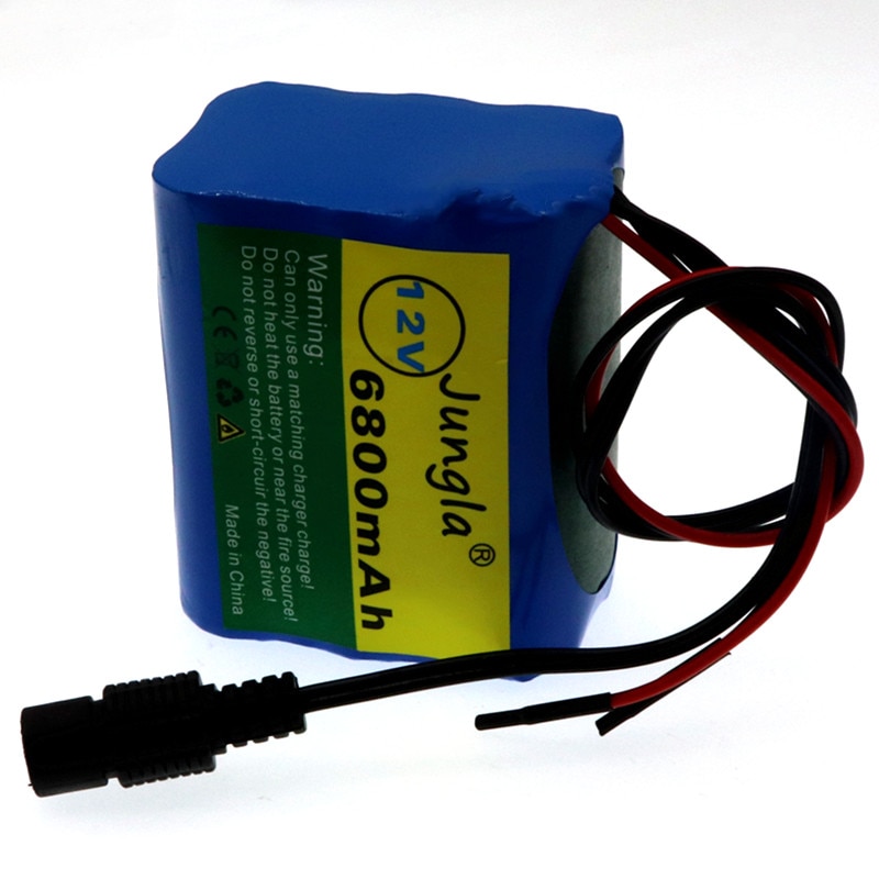 100% originele 12V 6.8Ah 6800mAh 18650 Oplaadbare batterijen 12V met BMS Lithium batterij Bescherming Boord