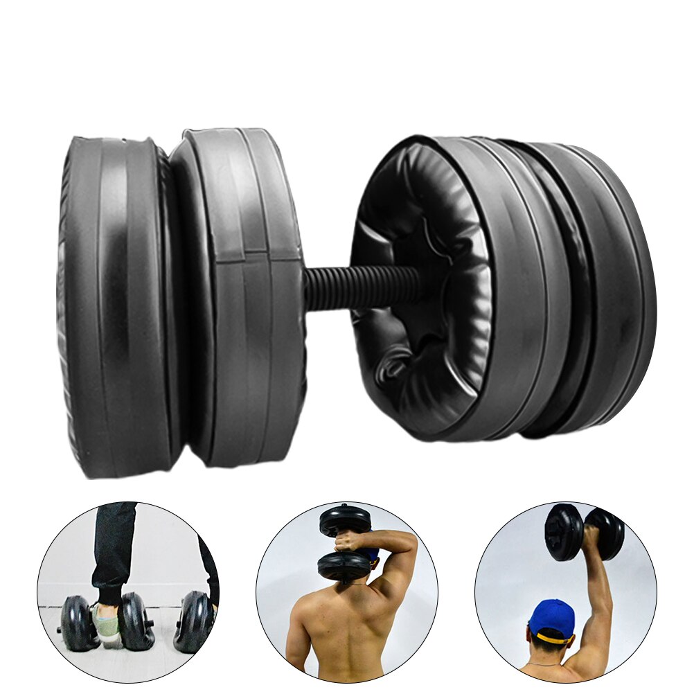 Water Filled Anti-leak Adjustable Dumbbells Bodybuilding Exercise Equipment Training Arm Muscle Fitness Dumbbell (20-25KG)