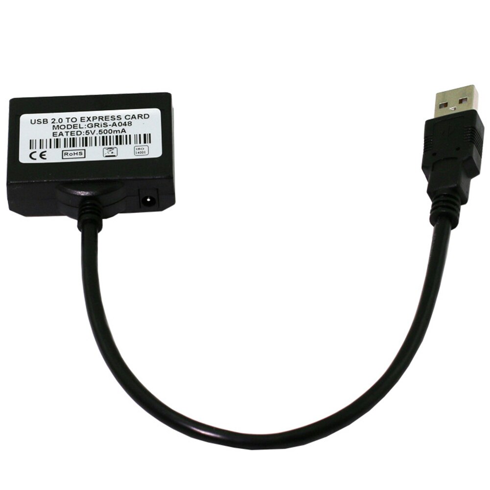 USB 2.0 To Express Card High Speed PC Fast Converter Led 34 54mm Computer Adapter Cable DC Power Extension Electronics Laptop