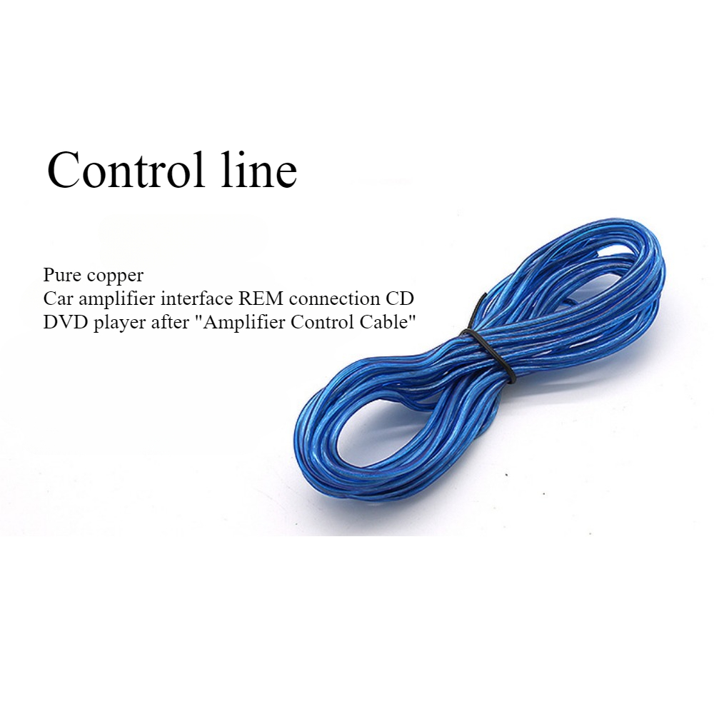 KUERL-sistema de Audio para coche, accesorios electrónicos para coche, amplificador de coche, Cable de subwoofer, Kit 10GA, Cable de conexión de salida estéreo