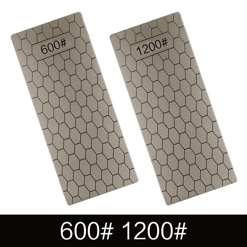 Diamond sharpening stone 400# 600# 1000# 1200# sharpener 1 piece set of ultra-thin honeycomb surface whetstone sharpening tool