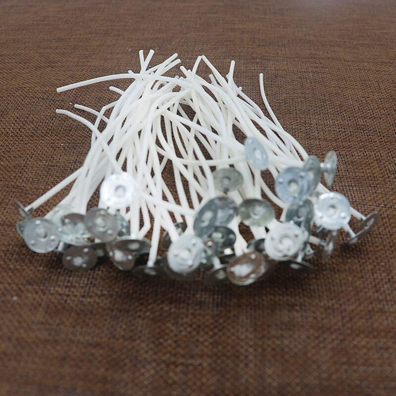 50pcs Diy Smokeless Wax Wick Tightly Woven Wax Wic... Grandado