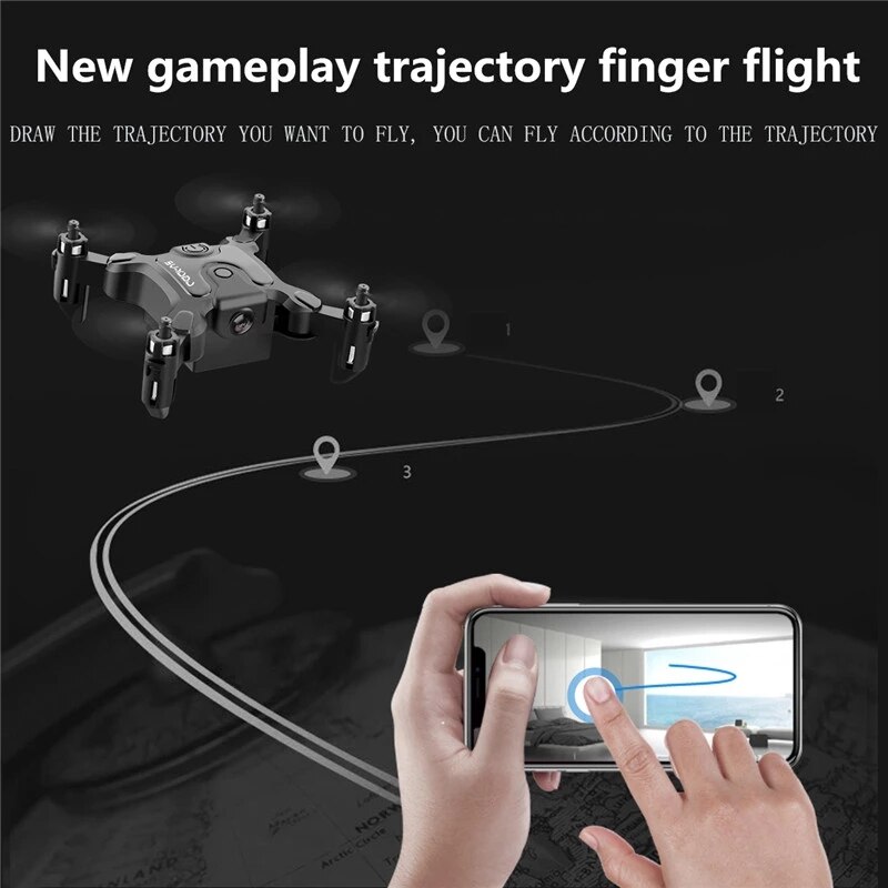 Mini Drone With/Without HD Camera Hight Hold Mode RC Quadcopter RTF WiFi FPVQuadcopter Follow Me RC Helicopter Quadrocopter Kid'