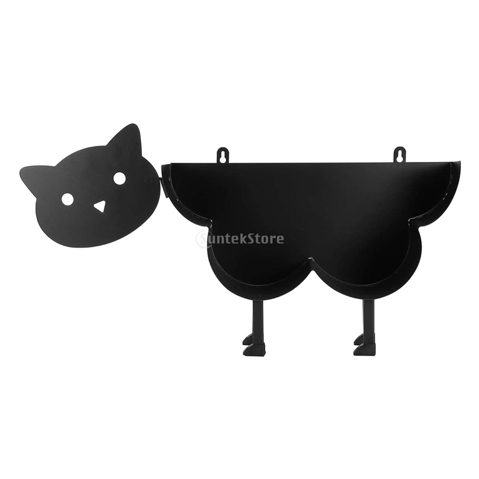 Novelty Toilet Paper Roll Holder Iron Wall Mounted or Free Standing Bathroom Indoor Bath Room Loo Roll Holder Kitchen Supply: Cat 2