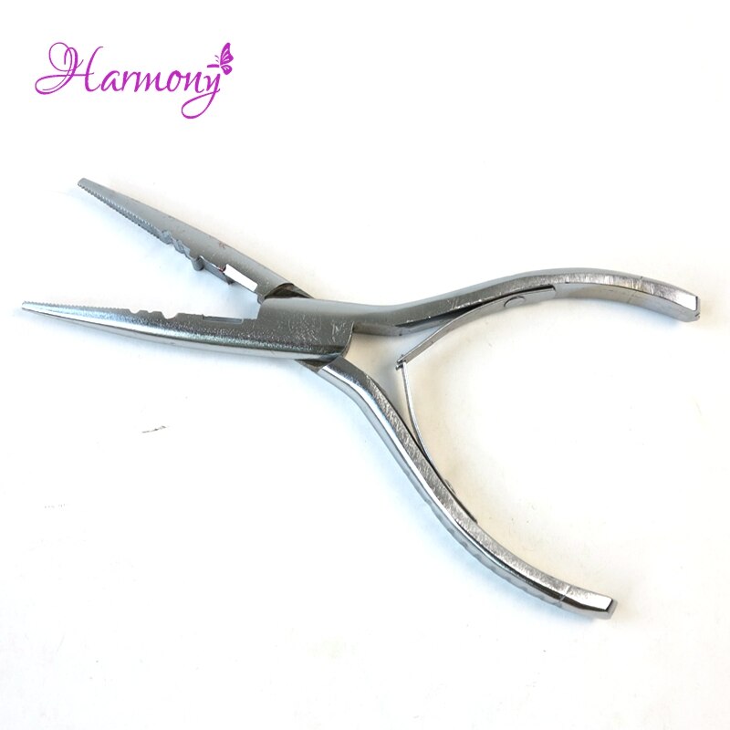 1pcs 3 Holes Stainless Steel Hair Extension Pliers for Keratin Micro ring pre bonded Hair Extensions