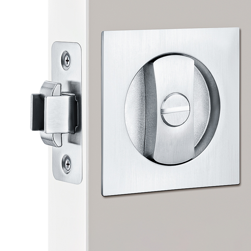 Door Lock Built-In Door Lock Handle Invisible Indoor Sliding Door Lock Can Be Used For Door Lock Handle: Gold