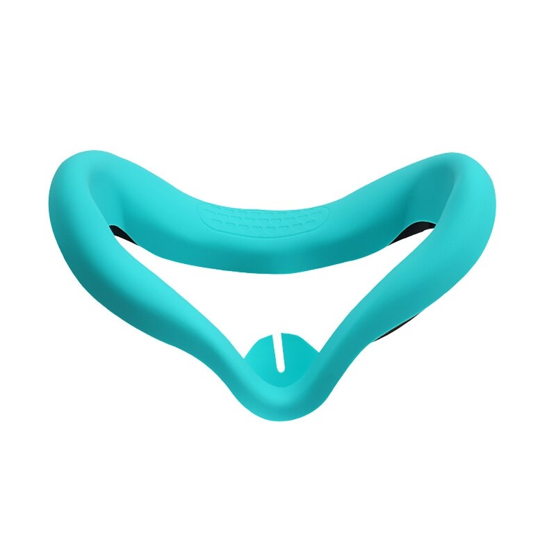 Vr-gesichtsmaske aus silikon, schweiß- und staubabweisend, rutschfestes polster, passend für oculus quest 2 dxac: Grün