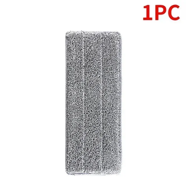 6/1PCS Microfiber Mop Doek Praktische Vervanging Mop Doek Huishoudelijke Mop Hoofd Cleaning Pad Wasbaar Stof Huis Schoonmaken gereedschap: Rood